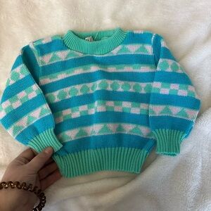 Vintage 90s funky knit sweater